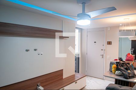 sala de apartamento à venda com 2 quartos, 46m² em Taquara, Rio de Janeiro
