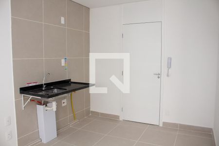 Sala/Cozinha de apartamento à venda com 1 quarto, 32m² em Centro, Osasco