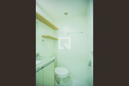 Banheiro de kitnet/studio para alugar com 1 quarto, 24m² em Vila Clementino, São Paulo