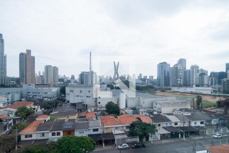 Varanda - Vista de apartamento à venda com 1 quarto, 49m² em Vila Cordeiro, São Paulo
