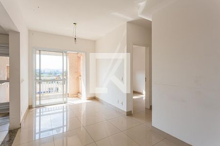 Sala de apartamento para alugar com 2 quartos, 58m² em Vila Homero Thon, Santo André