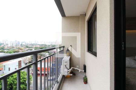 Varanda  de apartamento para alugar com 1 quarto, 25m² em Indianópolis, São Paulo