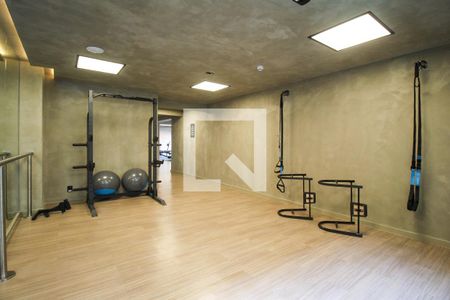 Apartamento para alugar com 25m², 1 quarto e sem vaga Apartamento para alugar com 25m², 1 quarto e sem vagaÁrea comum - Academia