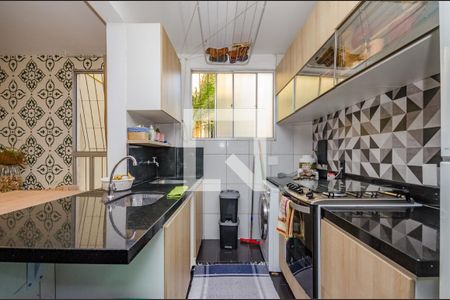 Cozinha de apartamento para alugar com 2 quartos, 48m² em Parque Sao Jose, Belo Horizonte