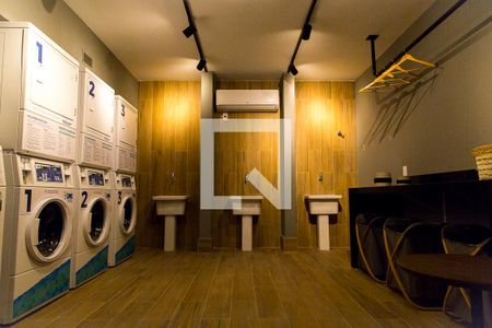 Studio para alugar com 26m², 1 quarto e sem vagaLavanderia