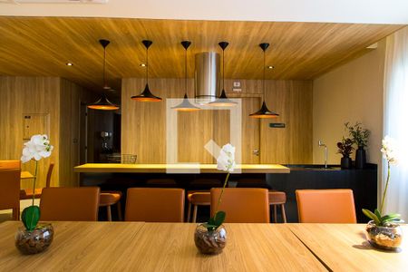 Studio para alugar com 26m², 1 quarto e sem vagaSalão de Festas