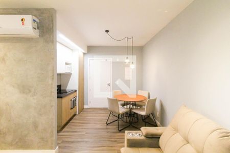 Sala/Cozinha de apartamento para alugar com 1 quarto, 38m² em Marechal Rondon, Canoas
