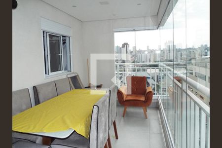 Varanda da sala de apartamento à venda com 3 quartos, 85m² em Vila Guilherme, São Paulo
