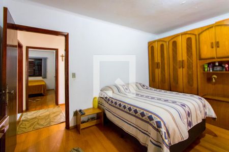 Quarto 1 - Suíte de casa à venda com 3 quartos, 150m² em Vila Valparaiso, Santo André