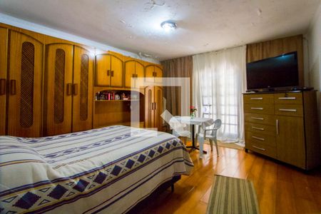 Quarto 1 - Suíte de casa à venda com 3 quartos, 150m² em Vila Valparaiso, Santo André