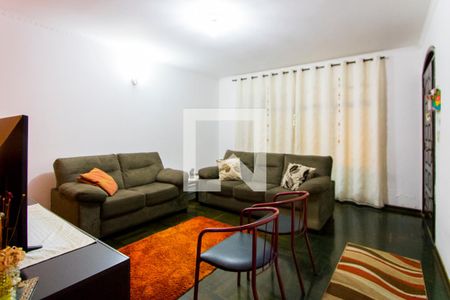 Sala de casa à venda com 3 quartos, 150m² em Vila Valparaiso, Santo André