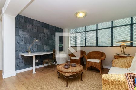 Apartamento à venda com 440m², 5 quartos e 5 vagasCobertura - Sala de estar