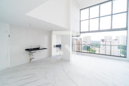 Sala/Cozinha de apartamento à venda com 2 quartos, 98m² em Vila Clementino, São Paulo