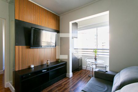 Sala - TV de apartamento à venda com 1 quarto, 50m² em Tatuapé, São Paulo