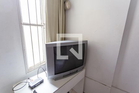 Televisão da Suíte de apartamento à venda com 1 quarto, 60m² em Lourdes, Belo Horizonte