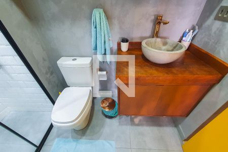 Studio para alugar com 42m², 1 quarto e 1 vaga Studio para alugar com 42m², 1 quarto e 1 vagaBanheiro