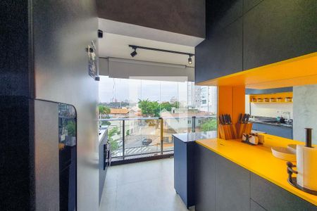 Sacada / Cozinha de kitnet/studio à venda com 1 quarto, 42m² em Vila Mariana, São Paulo