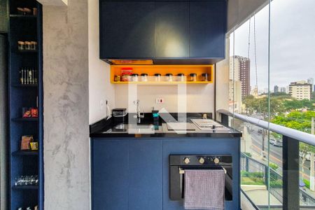 Studio para alugar com 42m², 1 quarto e 1 vaga Studio para alugar com 42m², 1 quarto e 1 vagaSacada / Cozinha