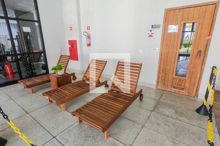 Studio para alugar com 42m², 1 quarto e 1 vagaSauna