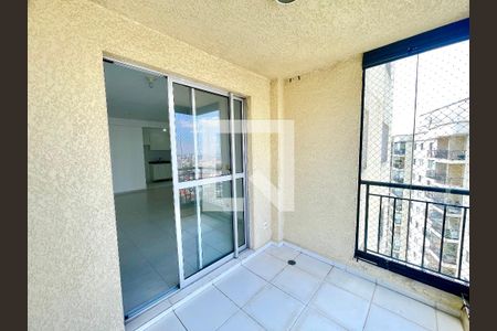 Varanda da Sala de apartamento para alugar com 3 quartos, 76m² em Picanço, Guarulhos