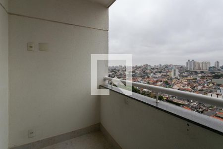 Varanda da Sala de apartamento para alugar com 2 quartos, 53m² em Baeta Neves, São Bernardo do Campo