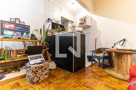 Sala de apartamento à venda com 1 quarto, 56m² em República, São Paulo