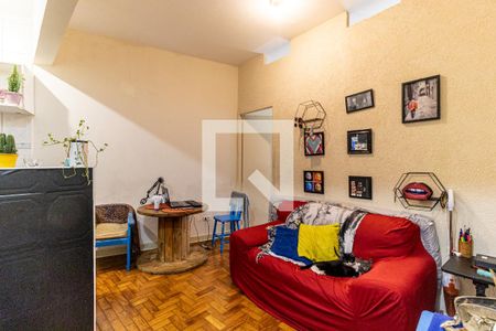 Sala de apartamento à venda com 1 quarto, 56m² em República, São Paulo