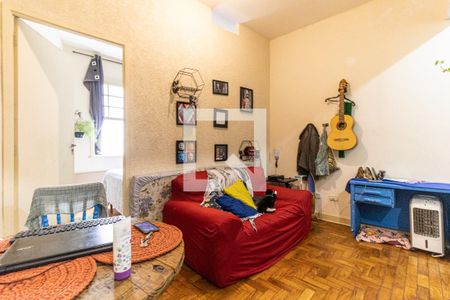 Sala de apartamento à venda com 1 quarto, 56m² em República, São Paulo