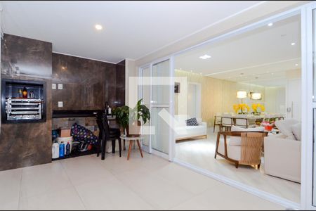 Varanda Gourmet de apartamento à venda com 3 quartos, 122m² em Jardim Flor da Montanha, Guarulhos