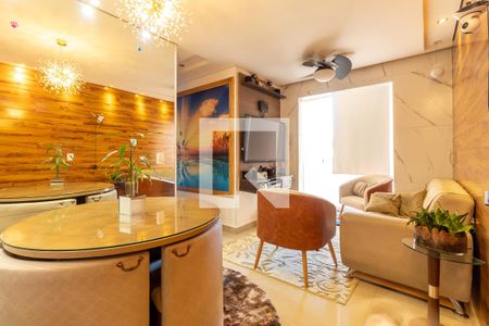 Sala de apartamento à venda com 2 quartos, 47m² em Jardim Bela Vista, Guarulhos
