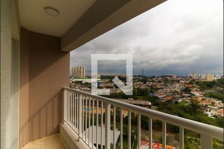 Varanda da Sala de apartamento para alugar com 2 quartos, 42m² em Cidade dos Bandeirantes, São Paulo