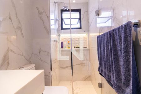 Apartamento para alugar com 110m², 3 quartos e 2 vagasBanheiro da Suíte 1