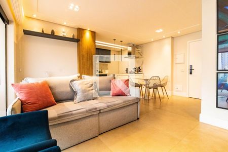 Sala de apartamento para alugar com 3 quartos, 110m² em Chácara Inglesa, São Paulo