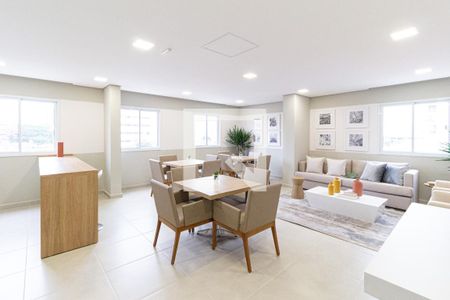 Apartamento à venda com 37m², 1 quarto e 1 vaga Apartamento à venda com 37m², 1 quarto e 1 vagaÁrea comum - Salão de festas