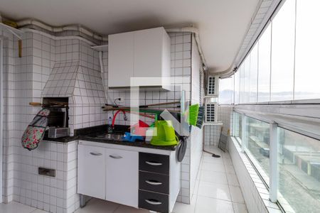 Varanda de apartamento para alugar com 2 quartos, 76m² em Vila Caiçara, Praia Grande