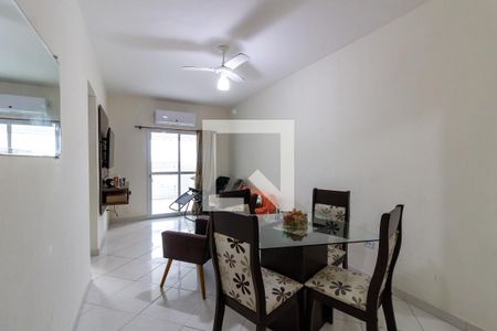 Sala de apartamento para alugar com 2 quartos, 76m² em Vila Caiçara, Praia Grande