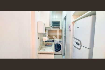 Cozinha de kitnet/studio para alugar com 1 quarto, 27m² em Flamengo, Rio de Janeiro