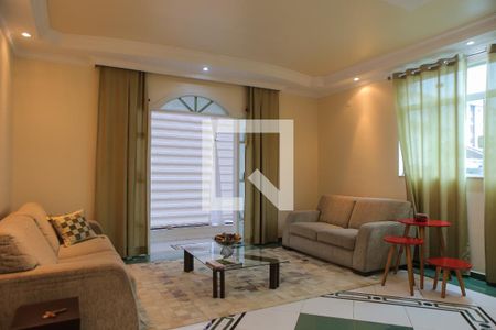 Sala de casa para alugar com 5 quartos, 340m² em Boqueirão, Santos
