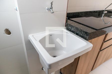 Área de serviço de kitnet/studio à venda com 1 quarto, 28m² em Vila Mazzei, São Paulo