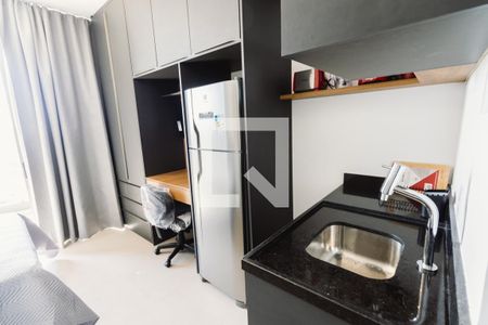 Studio à venda com 22m², 1 quarto e 1 vagaCozinha