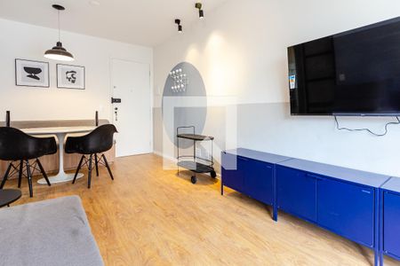 Sala de apartamento para alugar com 1 quarto, 45m² em Itaim Bibi, São Paulo