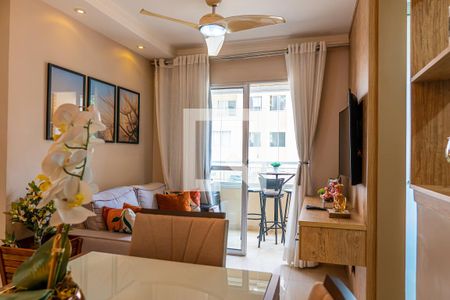 Sala de apartamento para alugar com 2 quartos, 57m² em Jardim Nova Europa, Campinas