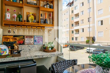 Varanda da Sala de apartamento para alugar com 2 quartos, 57m² em Jardim Nova Europa, Campinas