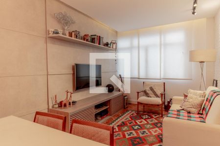 Sala de apartamento para alugar com 1 quarto, 50m² em Botafogo, Rio de Janeiro