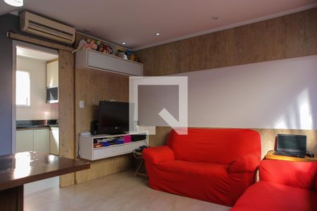 Sala de casa de condomínio para alugar com 2 quartos, 143m² em Marapé, Santos