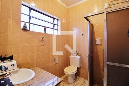 Banheiro da Suíte de casa à venda com 2 quartos, 200m² em Vila Alto de Santo Andre, Santo André