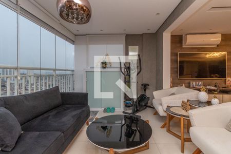 Varanda gourmet de apartamento à venda com 2 quartos, 89m² em Vila Prudente, São Paulo