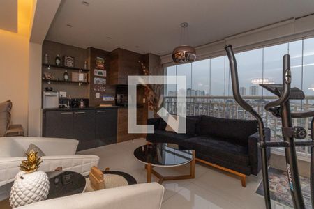 Varanda gourmet de apartamento à venda com 2 quartos, 89m² em Vila Prudente, São Paulo