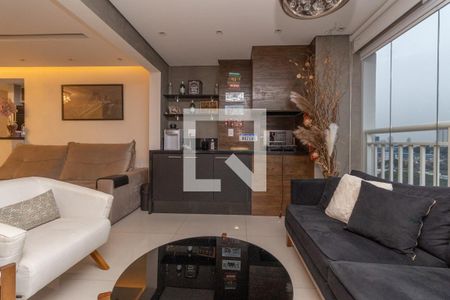 Varanda gourmet de apartamento à venda com 2 quartos, 89m² em Vila Prudente, São Paulo