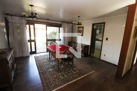 Sala de Jantar de casa à venda com 5 quartos, 290m² em Jardim Botânico, Porto Alegre